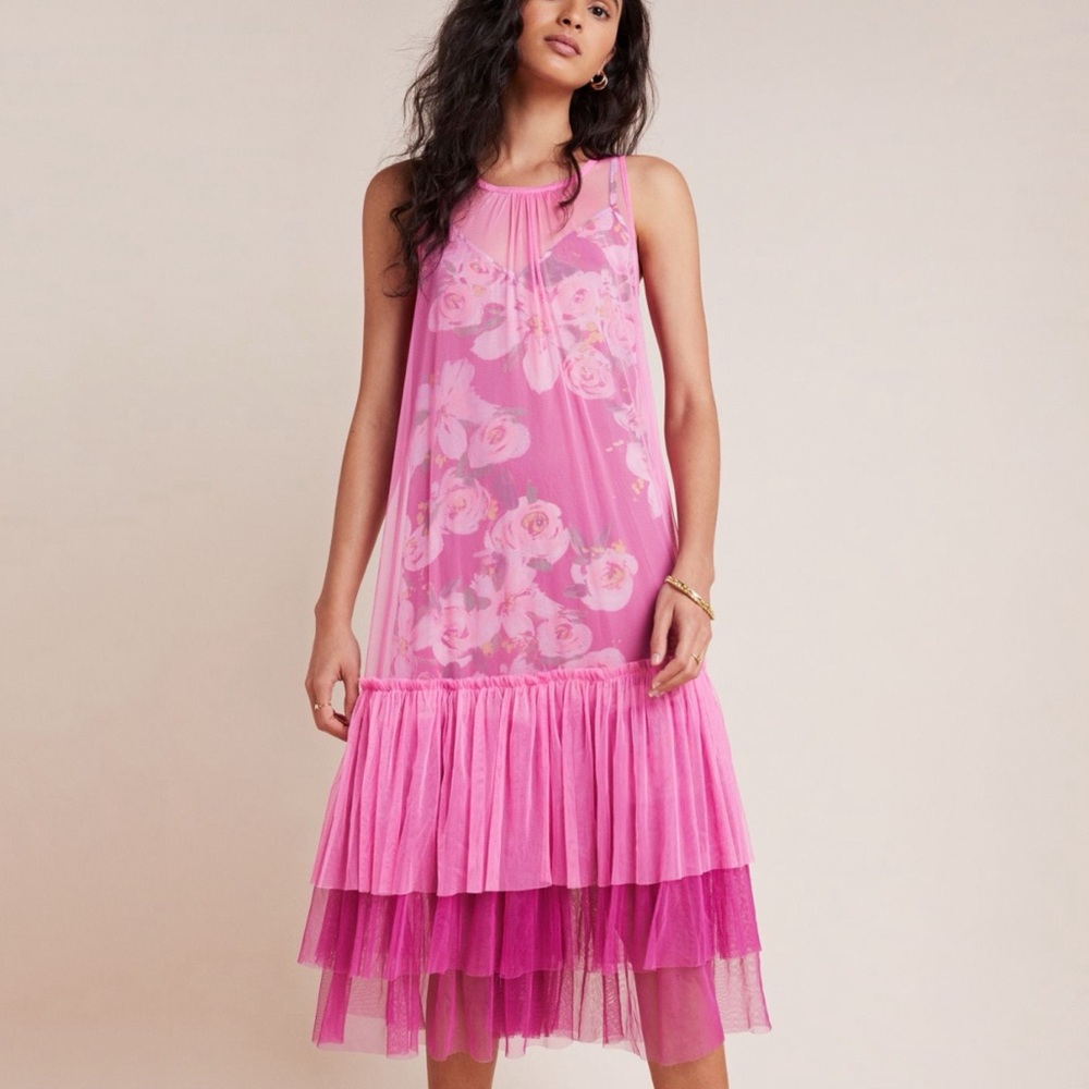 HTF Anthropologie Trixie Tulle Dress